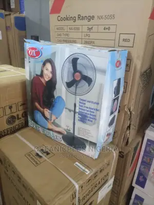 Durable OX 18 Inches Nonrechargeable Standing Fan