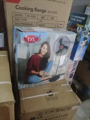 Very Strong OX 18 Inches Nonrechargeable Standing Fan