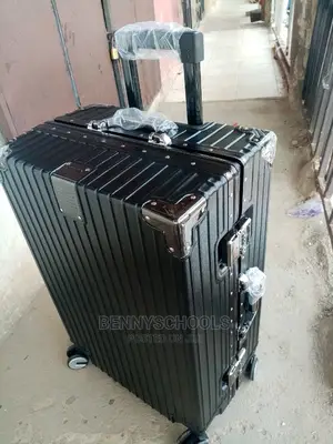 Medium Imported Aluminum Traveling Luggage Box