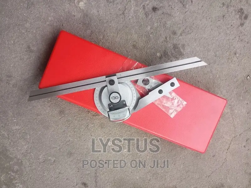 Universal Bevel Protractor Angle Meter 0-360