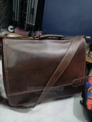 Brown Big Boss Leather Office, Laptop and Conference