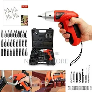 Rechargable Electric Screwdriver 45pcs Cordless Drill Sets