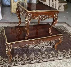 Royal Center Table With 2 Sides Stools
