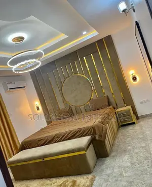 Solid Interior Full Wall Bedframe