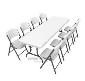 Rectangular Plastic Foldable Table 6feet