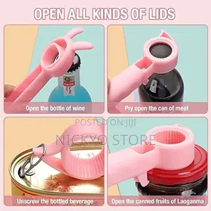 4 in 1 Bottle Opener, Multifunction Jar Can Beer Bottle