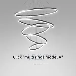 LED Duplex Chandelier Drop Light