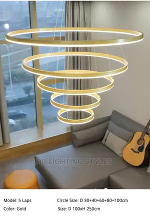 LED Duplex Chandelier Drop Light