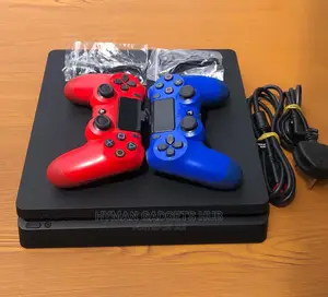 Grade A+ London Used Ps4 Slim With 2 Controllers 10 Games