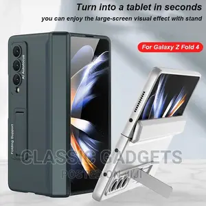 360 Magnetic Case With Stand And Glass For Galaxy 3 5 4