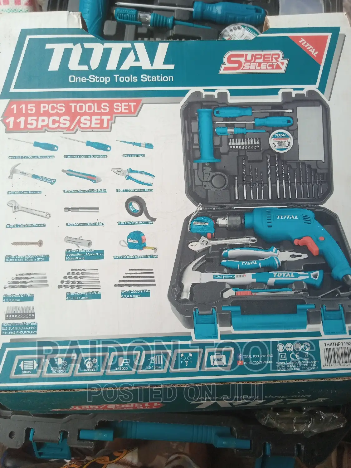 Tools Set and Drilling Machine Total