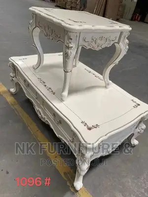 Center Table With Sides Stool