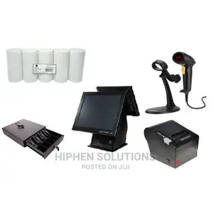 Point Of Sale System Hardware Only Kit B – 15” Touchscreen, Receipt