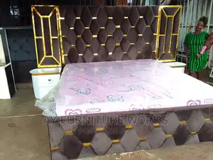 Chocolate 6 by 6 Bedframe
