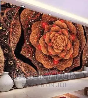 5d Rose Petal Wall Mural