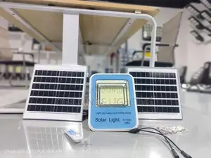 Solar Energy Security Street Light 2 Panels Powered Led Ligh