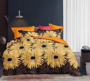 Italian Bedsheets (Gold Flower)