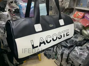 Quality Lacoste Duffel Travel Bag