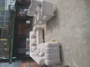 Turkish Upholstery 7ftby7ft L-Shaped Chair With Two Singles