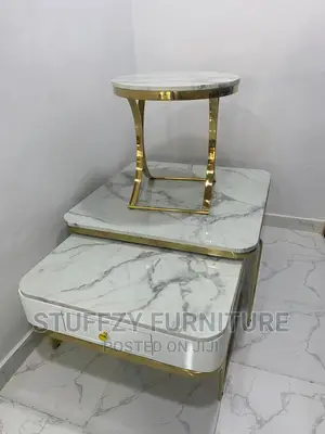 Stuffzy Gold Center Tables