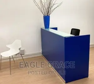 Glass-Top Reception Table