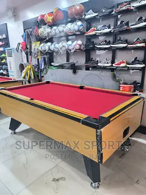 Perfectly Finished Snooker Baord With Coin