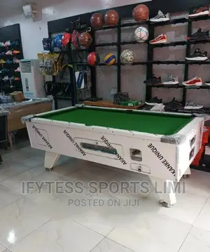 Gloss Marble and Coin Snooker Table