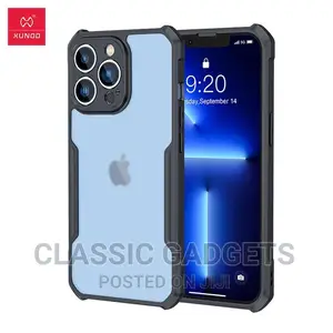 Xundd Transparent Shockproof Case for iPhone 14 Promax