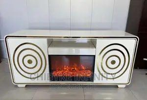 New in : Quality Executive Fireplace Tv Console