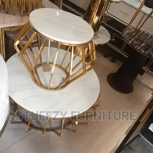 Italian Gold Marbel Center Tables