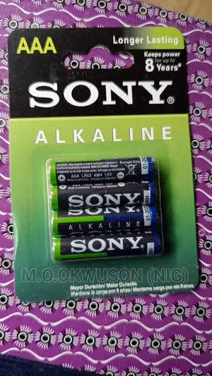 AAA Sony Alkaline
