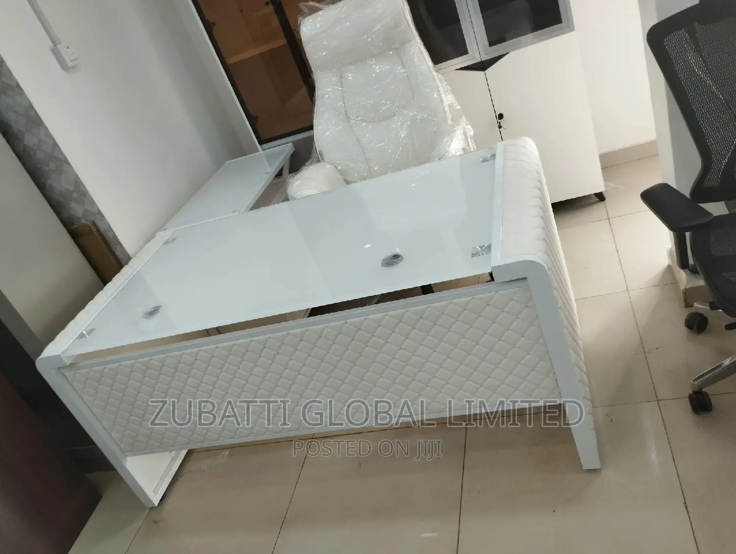 White Executive Office Table