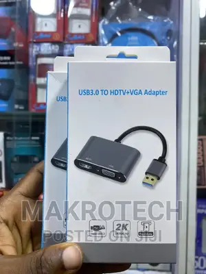 Usb 3.0 to Hdmi and Vga Converter