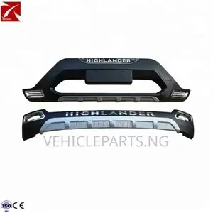 Abs Fancy Bumper Guard Toyota Highlander 2011-2013