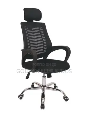 Black Office Secretary Chair