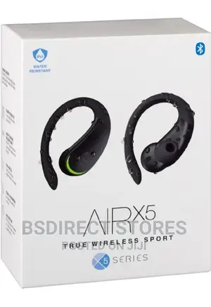 AIR X5 True Wireless Sport Earbuds With Case Black GENTEK
