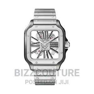 Original CARTIER MECHANICAL Silver Steel Available in Store