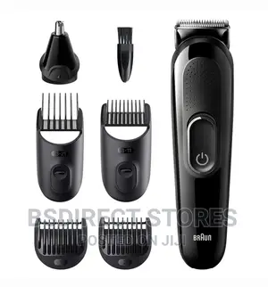 Braun Beard Trimmer and Hair Clipper for Men 6-in-1 Trimmer