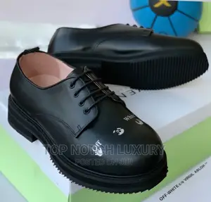 Off White Luxury Designer Flat Shoe