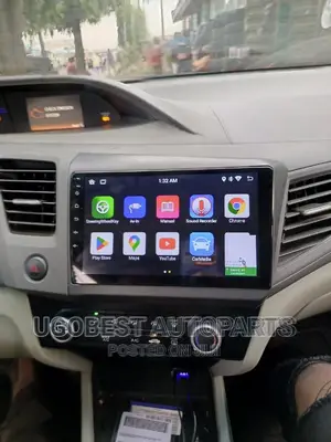 Android Screen for Honda Civic 2012 With GPS Navigation(Map)