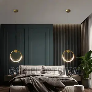 Gold Ring Pendant Light