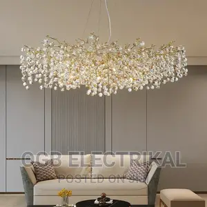 Sun Crystal Ceiling Chandelier