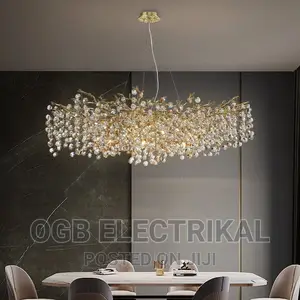 Sun Crystal Ceiling Chandelier