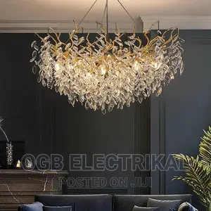 Living Room Crystal Led Pendant