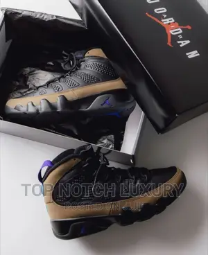 ORIGINAL the Air Jordan 9 IX Olive Concord MEN WOMEN SNK