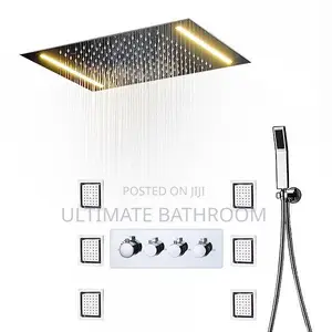 Jet Conduit Shower With Led Shower Rose