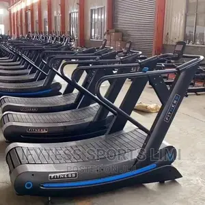 Heavy Duty Curve Manual Treadmill