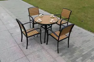 Restaurant Garden Furniture Chair / Outdoor Cafeteria Chair