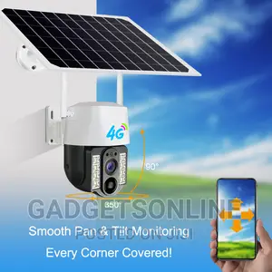 4G Solar Power PTZ Camera