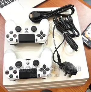 Sparkling White Open Box Ps4 Pro With Complete Accessories